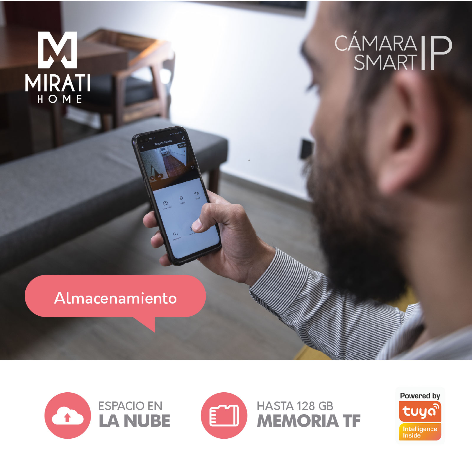 cámara almacenamiento nube