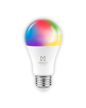 Foco Inteligente Mirati Home Luz RGB 9w Compatible Con Alexa y Asistente De Google Modelo MFC2