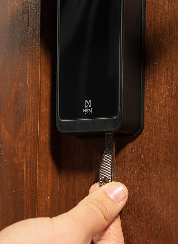 Cerradura Inteligente Detección de Huella Dactilar Tarjeta RFID Wifi Modelo MSL02 - Imagen 6