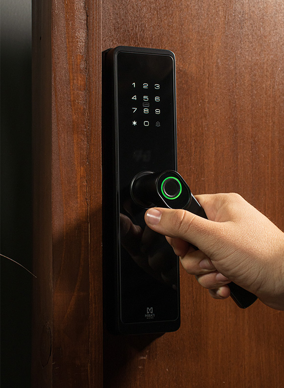 Cerradura Inteligente Detección de Huella Dactilar Tarjeta RFID Wifi Modelo MSL02 - Imagen 2